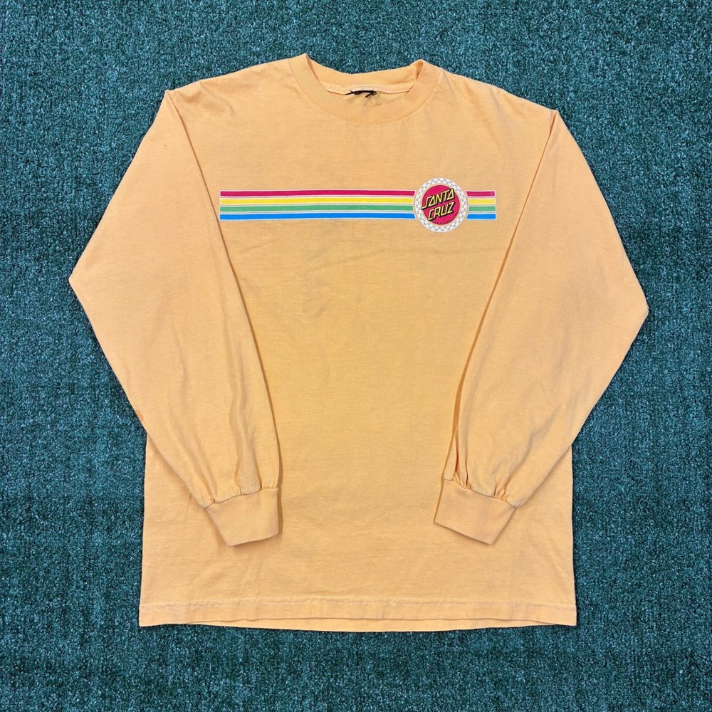 Vintage Y2K 2000's Santa Cruz Surf Skate Long Sleeve T-shirt